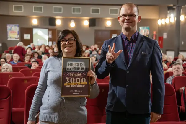 3000 seniorów w kinie - „Fregata dla Seniorów” świętowała jubileusz