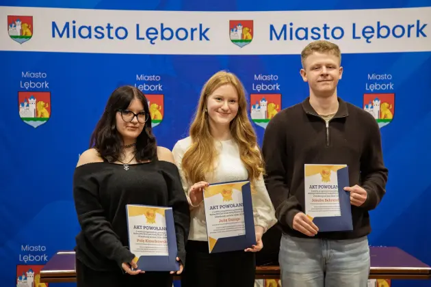 Młodzież to teraźniejszość - VI kadencja Młodzieżowej Rady Miasta Lęborka rozpoczęta 