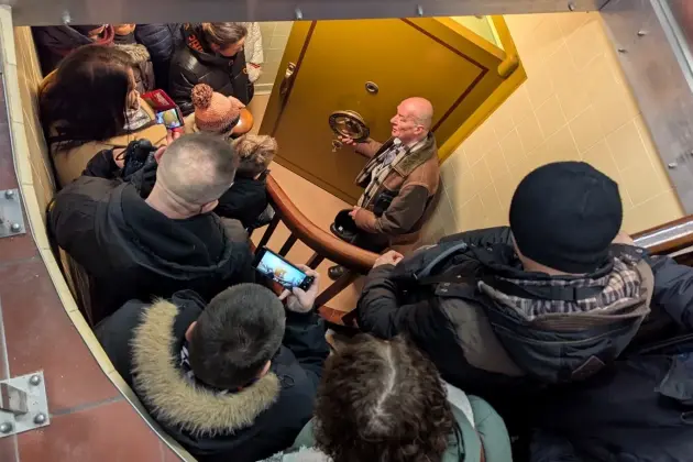 Około 60 osób odkrywało przedwojenny Lębork podczas spaceru z przewodnikami