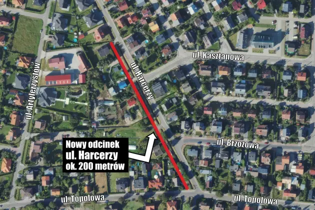 Powstanie nowy asfaltowy odcinek ulicy Harcerzy