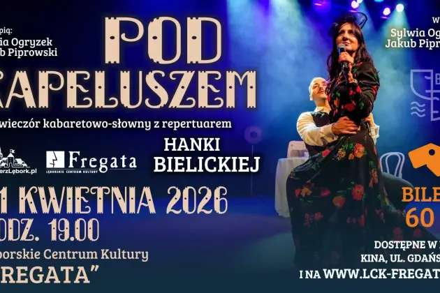 „Pod kapeluszem” – zapraszamy do „Fregaty” na wieczór błyskotliwego humoru i kabaretowej klasyki
