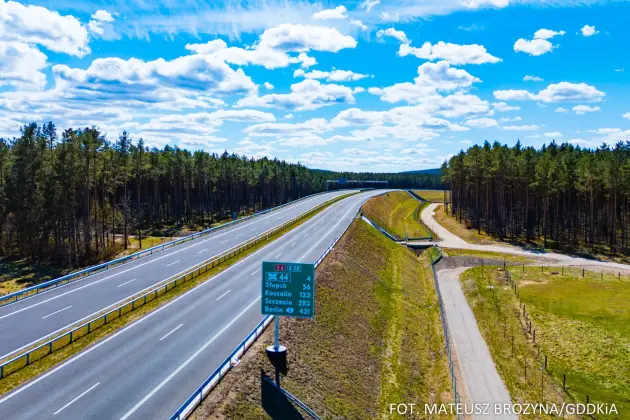 S6 zmienia Pomorze - 22 kilometry lęborskiego odcinka trasy otwarte dla kierowców