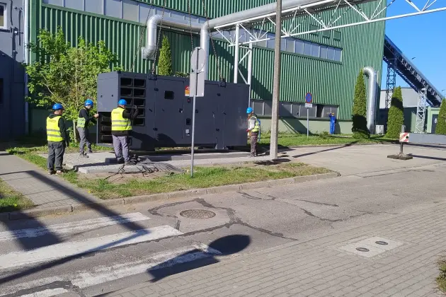 Nowy agregat dla elektrociepłowni wzmocni bezpieczeństwo mieszkańców Lęborka