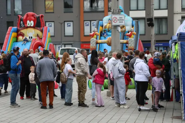 Mieszkańcy bawili się podczas Eko Pikniku i Miejskiej Gry Terenowej