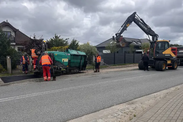 Remont ulicy Nadmorskiej. Większe bezpieczeństwo i komfort dla rowerzystów