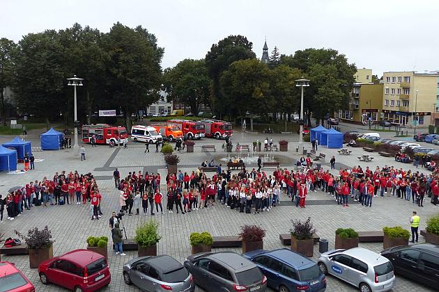 Strażacy ochotnicy walczą o defibrylator. Akcja AED MAX
