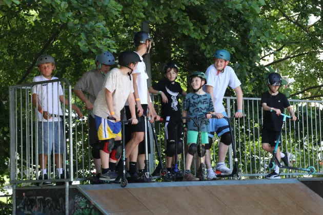 Pokazy, warsztaty i sportowa aktywność na lęborskim skateparku