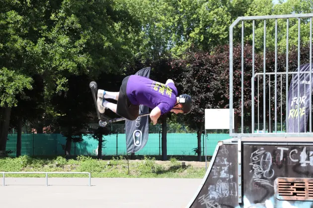 Pokazy, warsztaty i sportowa aktywność na lęborskim skateparku