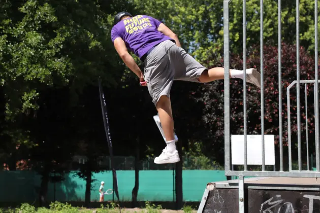 Pokazy, warsztaty i sportowa aktywność na lęborskim skateparku