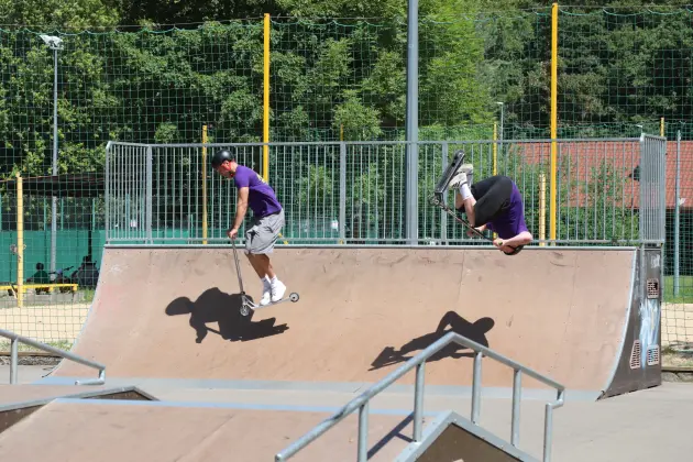 Pokazy, warsztaty i sportowa aktywność na lęborskim skateparku