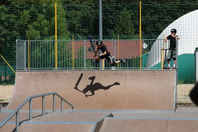 Pokazy, warsztaty i sportowa aktywność na lęborskim skateparku