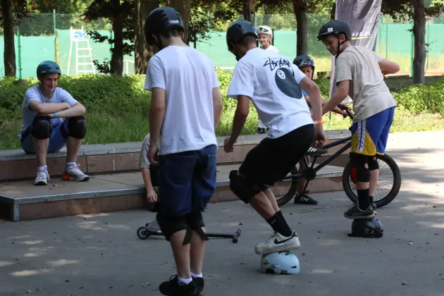 Pokazy, warsztaty i sportowa aktywność na lęborskim skateparku