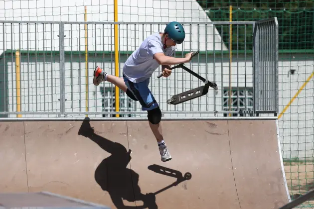 Pokazy, warsztaty i sportowa aktywność na lęborskim skateparku