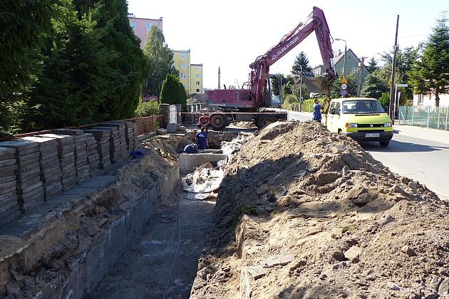 Modernizacja sieci ciepłowniczej na Legionów Polskich