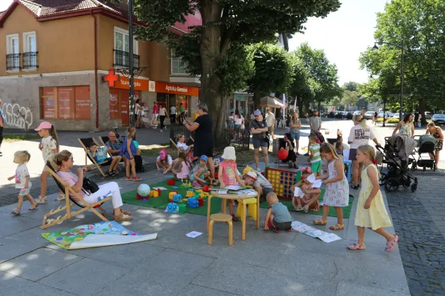 Alpaki zachwyciły uczestników Letniej Czytelni