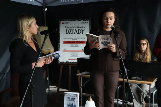 Lęborczanie wspólnie czytali „Dziady” Adama Mickiewicza