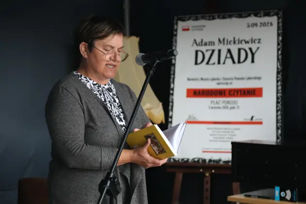 Lęborczanie wspólnie czytali „Dziady” Adama Mickiewicza