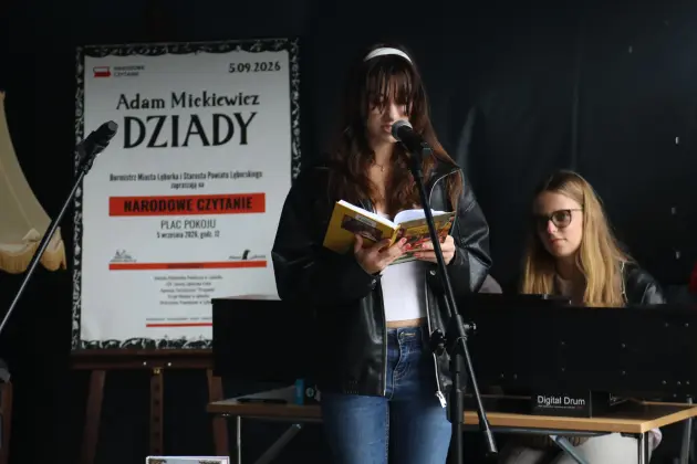 Lęborczanie wspólnie czytali „Dziady” Adama Mickiewicza