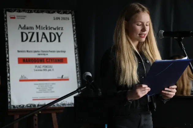Lęborczanie wspólnie czytali „Dziady” Adama Mickiewicza