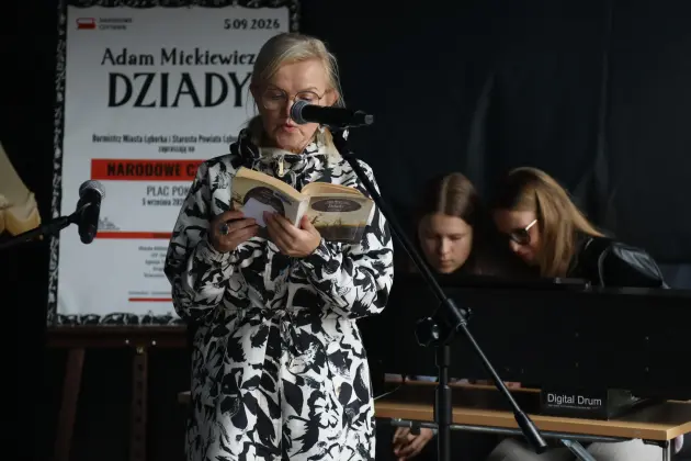 Lęborczanie wspólnie czytali „Dziady” Adama Mickiewicza
