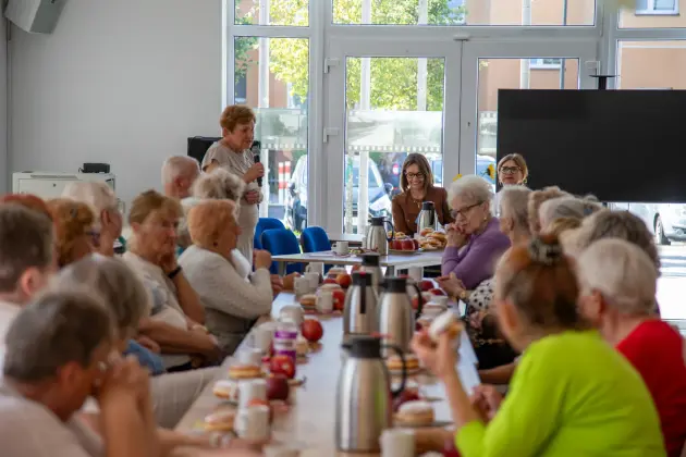O pomocy społecznej i Lęborskich Dniach Seniora na spotkaniu Ligi Kobiet Polskich