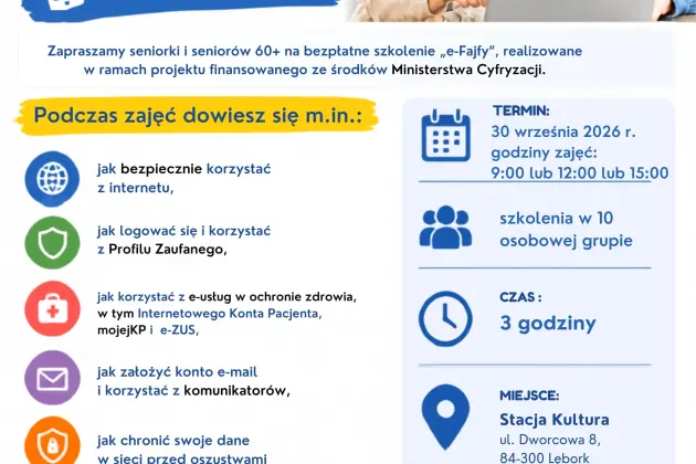 Lęborskie Dni Seniora 2026. Serdecznie zapraszamy do udziału