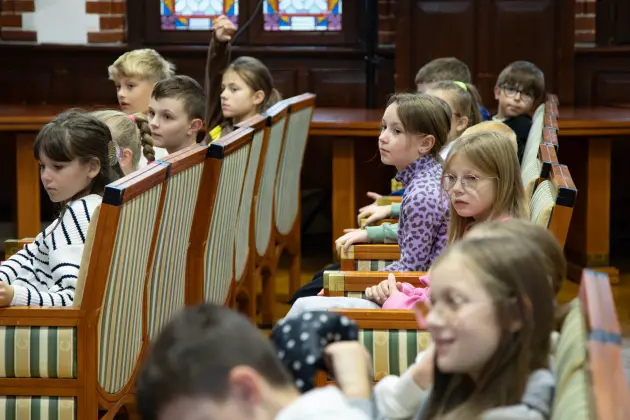 Trzecioklasiści z SP1 poznali tajniki pracy Urzędu Miejskiego