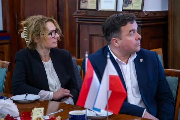 Ambasador Luksemburga z wizytą w Lęborku. Rozmowy o Europie, młodzieży i miastach partnerskich