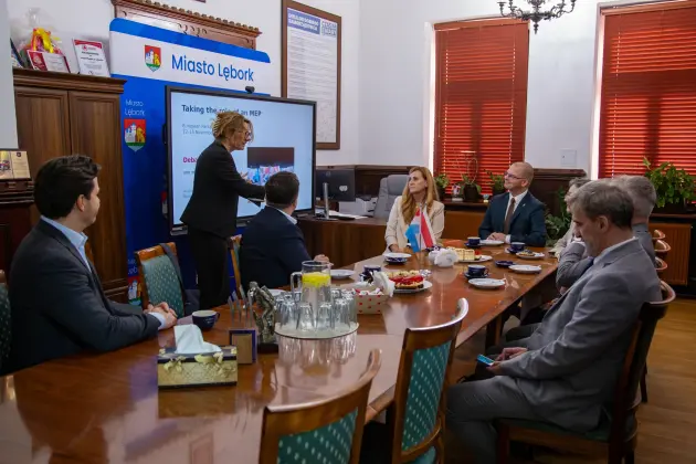 Ambasador Luksemburga z wizytą w Lęborku. Rozmowy o Europie, młodzieży i miastach partnerskich