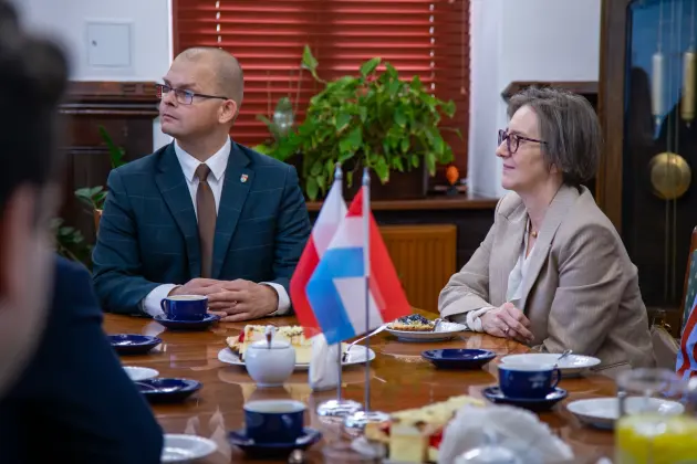 Ambasador Luksemburga z wizytą w Lęborku. Rozmowy o Europie, młodzieży i miastach partnerskich