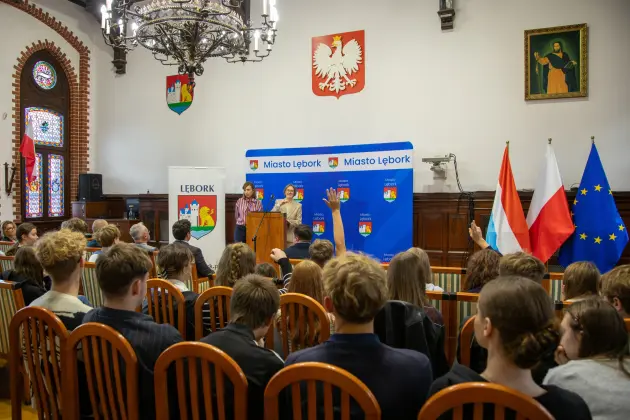 Ambasador Luksemburga z wizytą w Lęborku. Rozmowy o Europie, młodzieży i miastach partnerskich