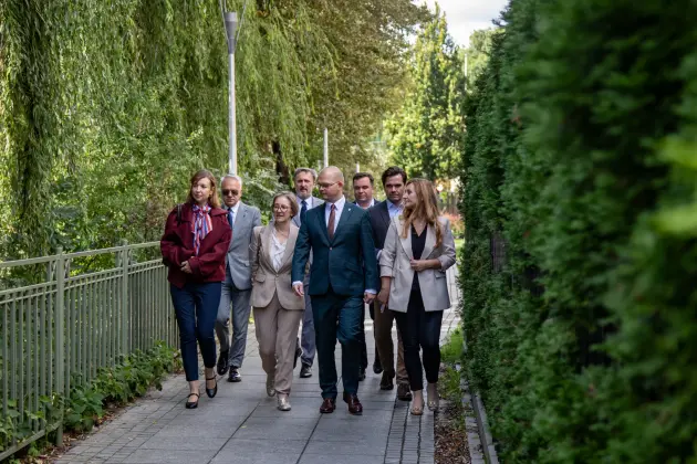 Ambasador Luksemburga z wizytą w Lęborku. Rozmowy o Europie, młodzieży i miastach partnerskich