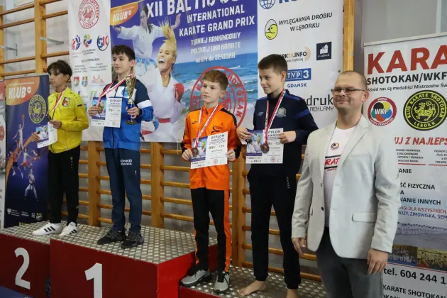 Karate na najwyższym poziomie w Lęborku. Sonkei Gdańsk triumfuje w Baltic Cup