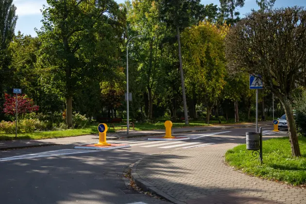 Bezpieczniejsze przejścia dla pieszych na ulicy 1 Maja