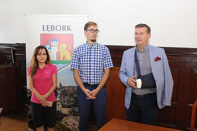 Młodzież ze Stralsundu z wizytą w ratuszu