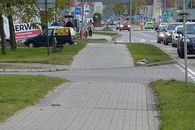 Projekt nowej drogi rowerowej przy Krzywoustego czeka na zgodę Wojewody
