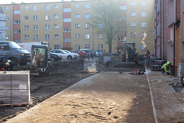 Powstaje parking na zapleczu ulicy Orzeszkowej