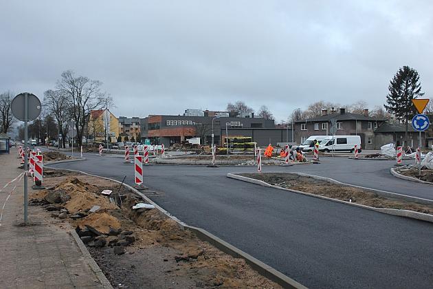 Nowe rondo przy Dworcowej i Sienkiewicza przejezdne