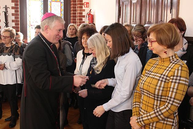 Biskup Kasyna z kolędą w ratuszu