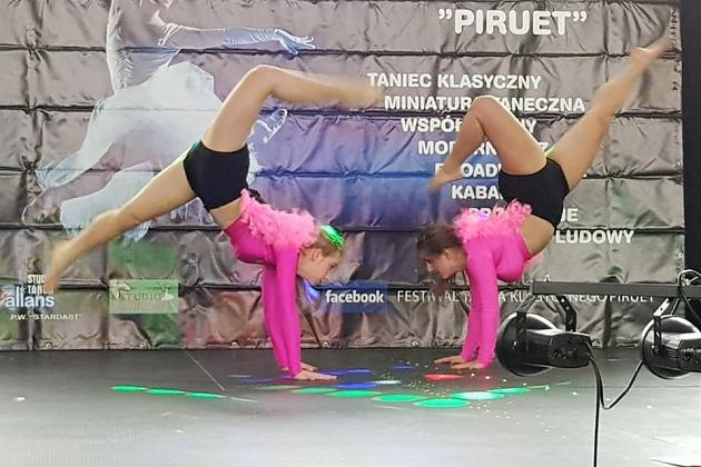 Sukcesy młodych tancerek z SP nr 8