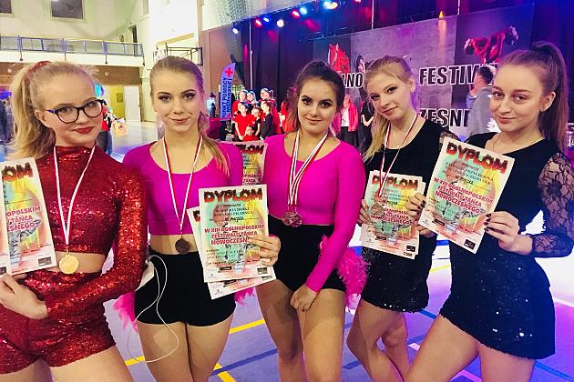 Sukcesy młodych tancerek z SP nr 8