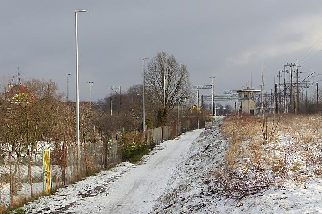 Nowe lampy na Kolejarzy