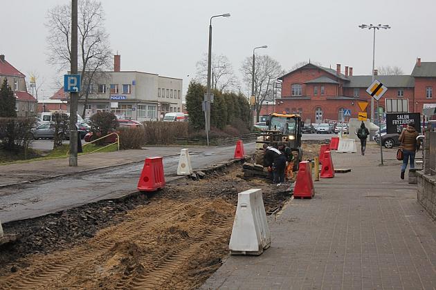 Budowa Lęborskiego Węzła Przesiadkowego. W planach nasadzenia zieleni