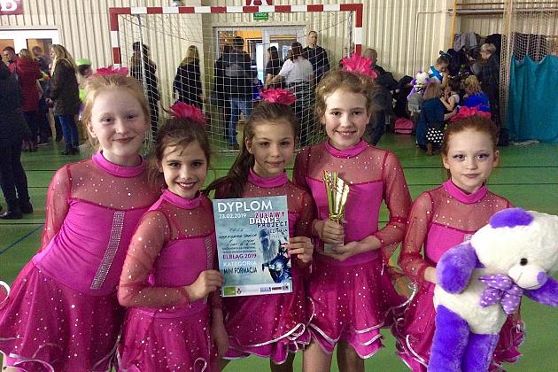 Sukcesy lęborskich tancerek na Turnieju Tanecznym w Elblągu