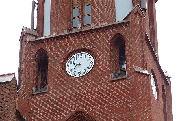 Finał I etapu remontu wieży kościoła NMP Królowej Polski