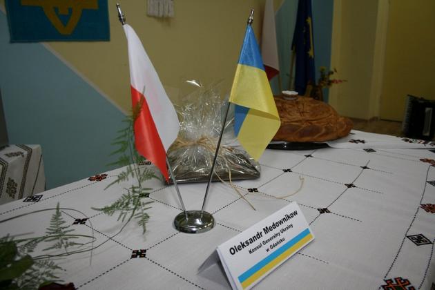 Konsul Ukrainy otrzymał lewinka 