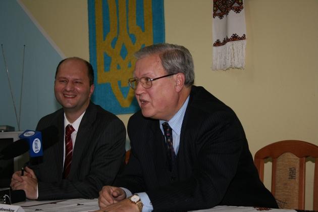 Konsul Ukrainy otrzymał lewinka 