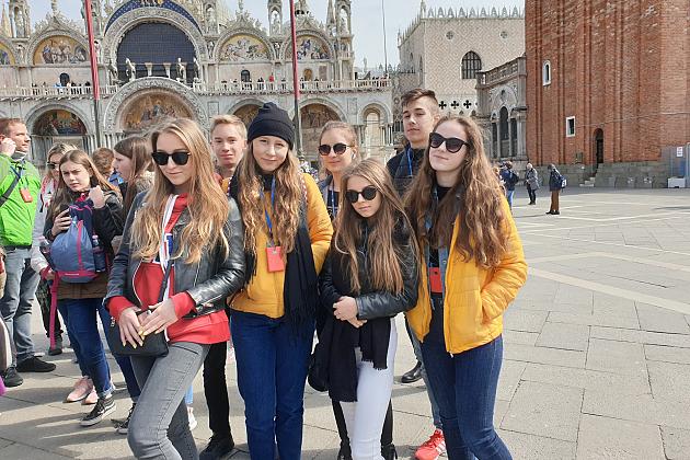 Uczniowie SP 1 w projekcie Erasmus+ zwiedzili Włochy
