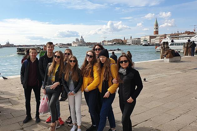 Uczniowie SP 1 w projekcie Erasmus+ zwiedzili Włochy