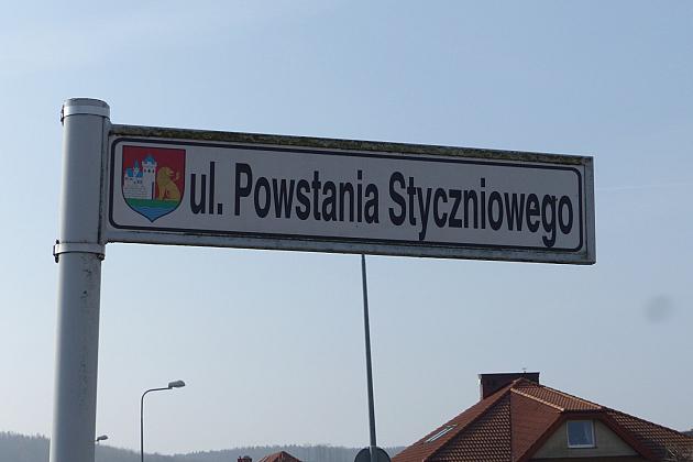 Drogowcy na ulicy Powstania Styczniowego